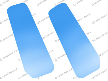 Стекло боковое (форточка) правое DZ1643350012 Стекло боковое (форточка) правое DZ1643350012