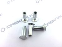 Заклепка тормозной накладки d=8 длинна 24мм 81.92201.0109