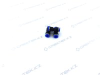 Фитинг пластиковый прямой D6 (PUC 6)