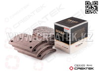 Накладка тормозная задняя верхняя F3000 Креатек CK8109 (CK-DZ9112340062)