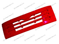 Капот F3000 цвет красный DZ13241110011