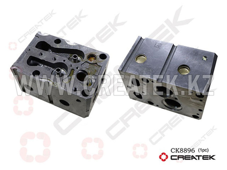 Головка блока цилиндров (ГБЦ) Креатек CK8896 (пустая) 612600040362