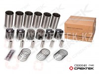 Поршневая группа WD618 WD12 420л.с Креатек CK8004H (стальные кольца) 612600030017-SPT