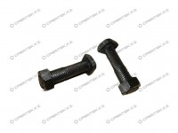 Болт с гайкой зуба ковша ZL50G нового типа M20 L80x2 (квадратный) 252100838
