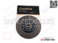 Диск сцепления Ф420 44.6mm Креатек CK8043 (CK1560161130)