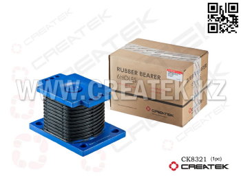 Подушка рессоры 6 отверстий Креатек CK8321 (AZ9725520278/76) Подушка рессоры 6 отверстий Креатек CK8321 (AZ9725520278/76)