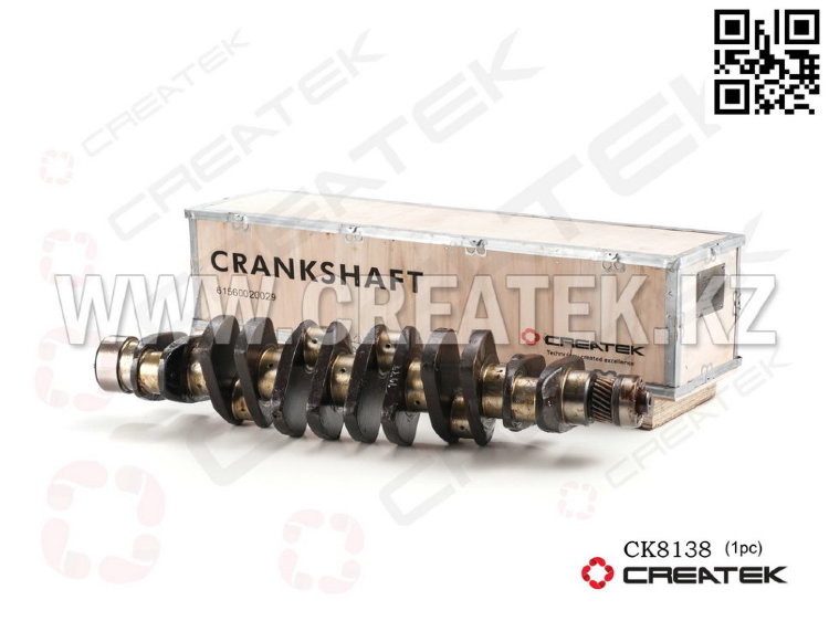 Коленвал WD615 336.371HP HW -WC Креатек CK8138 (61560020029)